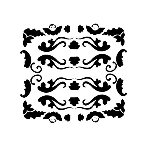 Pochoir motif angelots - pochoir,