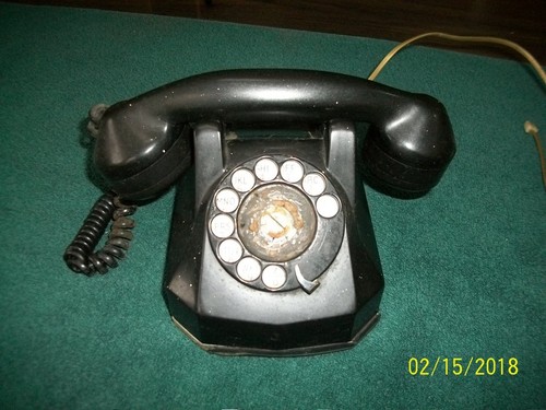 Vintage monophone ae40 black - "monophone,