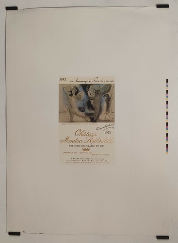 Picasso pablo chateau - chateau, mouton