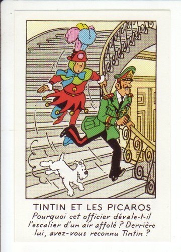 Tintin rare vignette - rare,