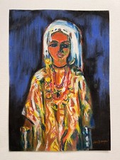 KEES VAN DONGEN Dessin sur papier (fait main) signé et estampillé art vintage...