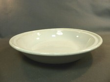 Ancien plat de service de table en porcelaine à feu de Grigny PRECIEUX vintage