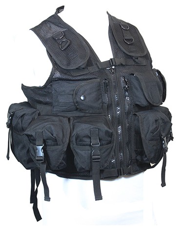 Poche noir tactique gilet - tactique,