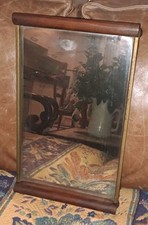 Plateau miroir ancien - plateau,