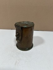 Ancienne tirelire / tronc de quête Militaire Obus Art des tranchées WW1