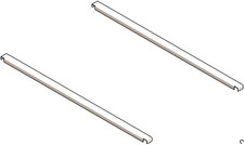 Cadre plat H-0 pour couvercle de bâche pour remorque UNITRAILER GARDEN 150 KIPP