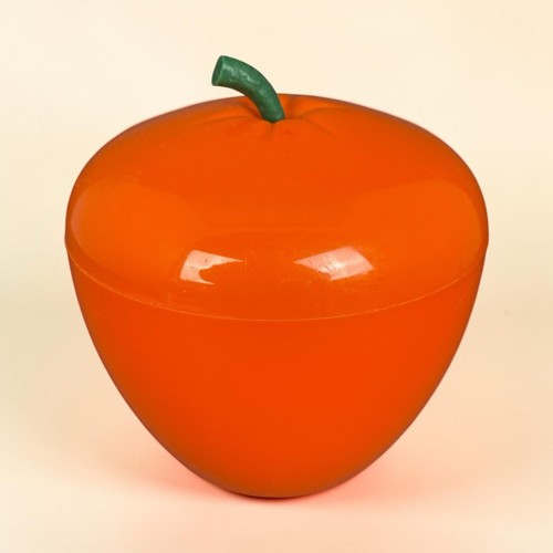 Seau glaçons pomme vintage - glaçons,
