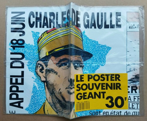 Gaulle poster géant - gaulle.,