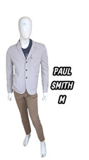 Paul Smith Taille M Superbe veste gris beige homme en coton et lin