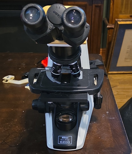 Nikon eclipse e200 binocular - nikon,