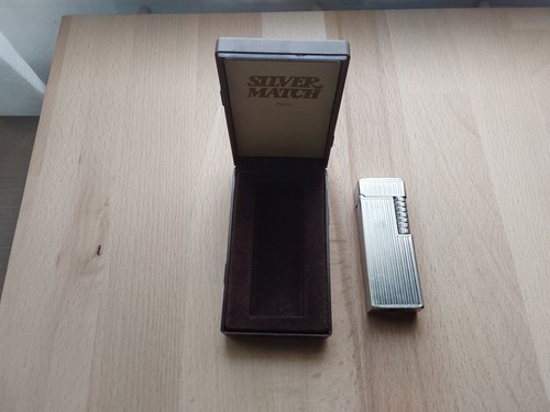 Silver match briquet - , vintage