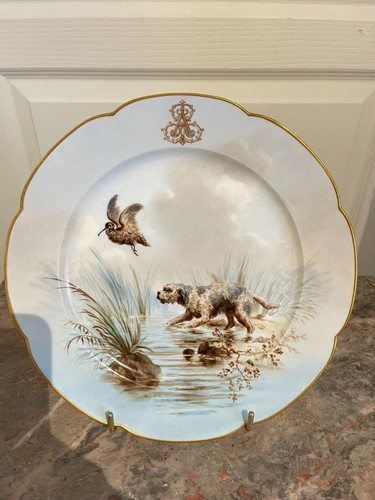 Ancienne assiette porcelaine - ancienne,