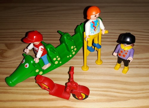 Playmobil rare jardin enfants - jardin,