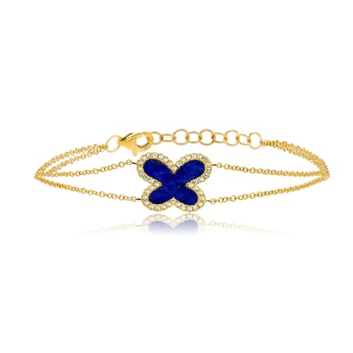 14k jaune diamant lapis - or,