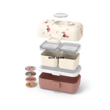 MonBento Tresor Bento LunchBox enfant Fox 800 ml boîte à repas déjeuner /EBWA