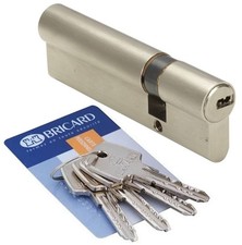 Cylindre de porte debrayable 30x60 mm ASTRAL 4 clés et carte Barillet de sécuri