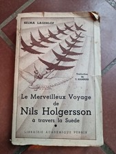livre ancien Nils Holgersson