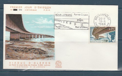 Enveloppe 1er jour pont d - le,