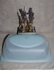 ?TUPPERWARE Cave à Fromage Boite Fromagère Rectangulaire 30 x 20 cm 3 à 6 Bleu