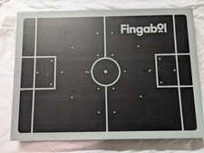 fingabol jeu d'adresse football avec les doigts baby foot modèle carbon black