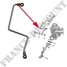 Tuyau de graissage huile pour TURBO 1,4 HDI PSA = 9659859480 0379.62