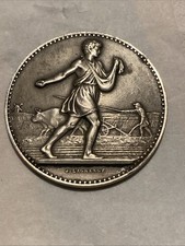 Médaille Agricole En Argent