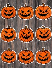 Simple Pumpkin Halloween Die
