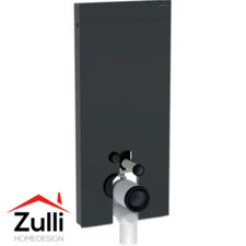 Module sanitaire Geberit Monolith Plus pour WC BTW, 114 cm. Verre lave, noir ...
