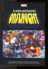 X-MEN / AVENGERS  ONSLAUGHT   LOEB / WAID   MARVEL OMNIBUS PANINI  2021  TBE