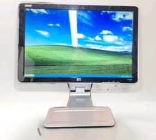 Moniteur HP W2207H LCD 22" VGA HDMI rétro gaming Windows XP 2000 testé OK