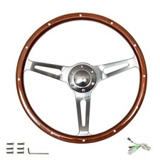 Volant vintage volant en bois, volant sport volant bateau en bois précieux...