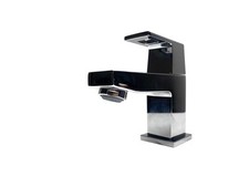 Mitigeur de lavabo sur pied Grohe Eurocube 23137000, XS chrome