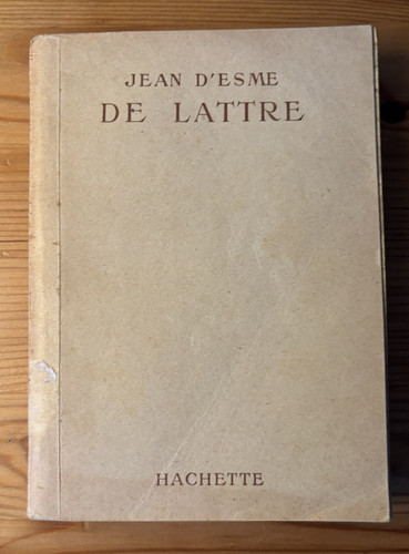 Lattre jean d esme - lattre, ★