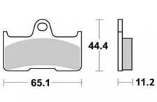 jeu de plaquettes de frein