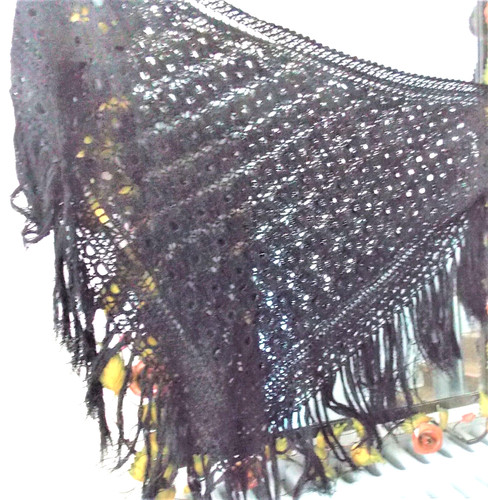 Chale crochet main creation - ,