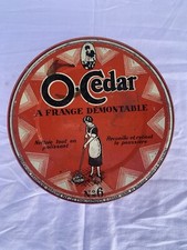 boite en metal Vintage O Cedar