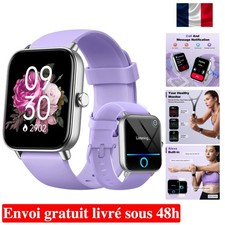 Montre Connectée Femme 1.8'' - Appels Bluetooth, Santé Monitorée, Étanche