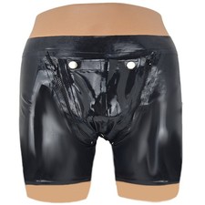 Short en latex court avec