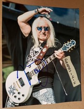 Mick Box Signed Uriah Heep Autograph COA