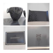 Plateau 2 bols tasses thé porcelaine IKEA SWEDEN THAILAND XXe PN France N129