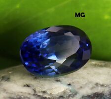 Saphir Bleu Kashmiri Certifié Naturel 10,05 Ct Ovale 14Mm Pierre Précieuse Loose