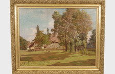 Clovis Terraire - Les abords de La ferme