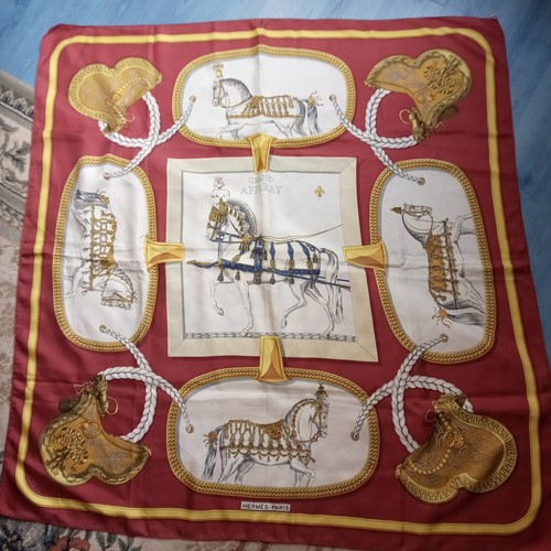 Authentique foulard carré - foulard,