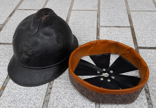 Ww1 coiffe intérieure cuirs - ww1,
