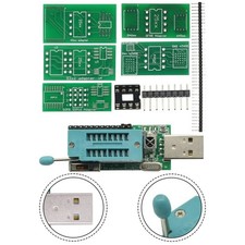 CH341A Programmateur v1 7 Conversion de Niveau Multi Tension avec Kit Carte Adap