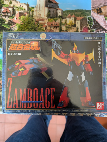 Soul chogokin 23a zambot - chogokin, gx-23a