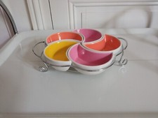 PLATEAU SERVITEUR  SERVICE APERITIF CERAMIQUE