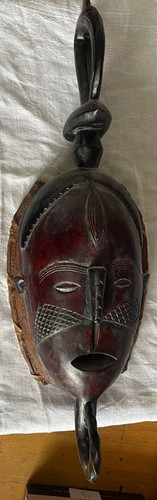 Ancien masque traditionnel - ancien,