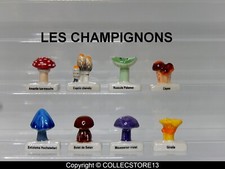 SERIE COMPLETE DE FEVES LES CHAMPIGNONS 2023