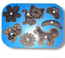 Jeux Éducatifs En Bois Puzzle Animaux Enfants 1-4ans